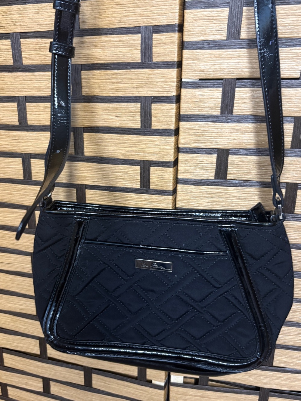Vera Bradley Black crossbody Purse